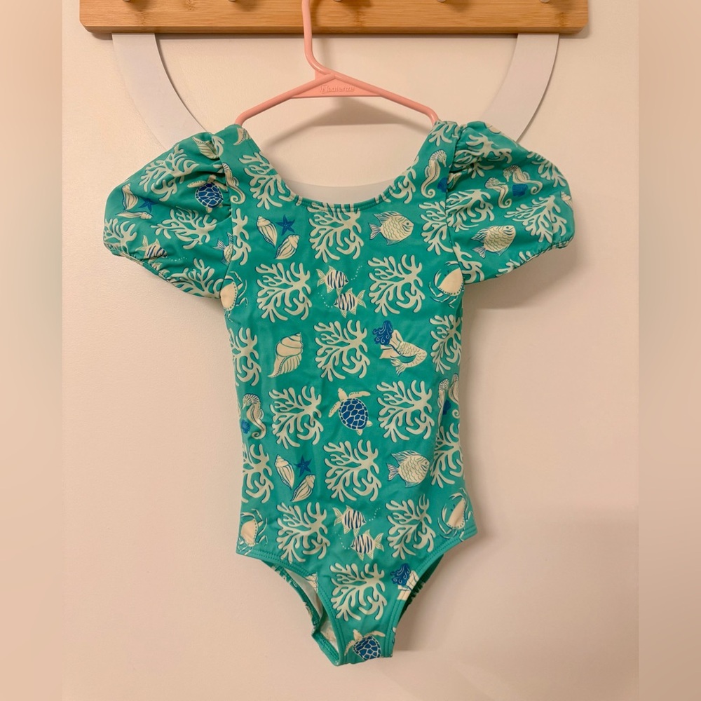 Mini Boden Aqua Marine Life Bodysuit